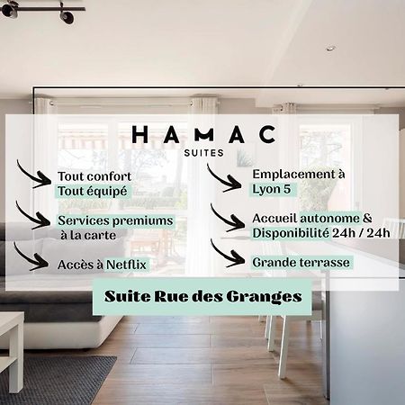 Suite Granges En Rez-De-Jardin Pour 4 Voyageurs Lyon Exterior photo